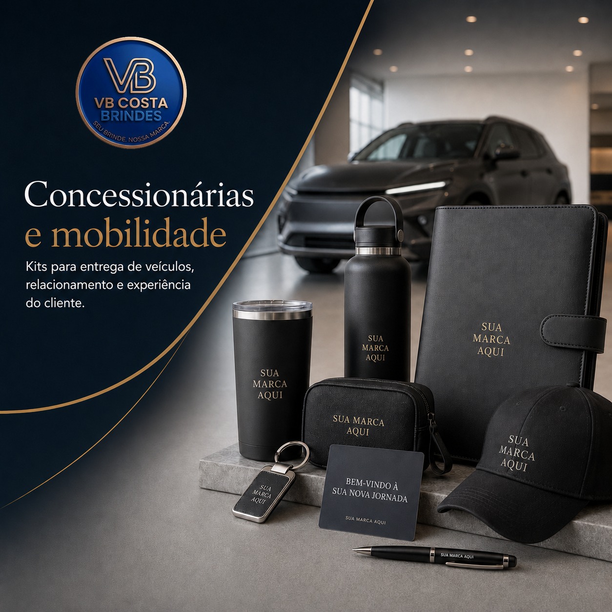 Kits para Concessionárias na Compra de Carros - VB Costa Brindes